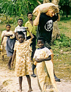 1994 - Tobi beim Sandschleppen