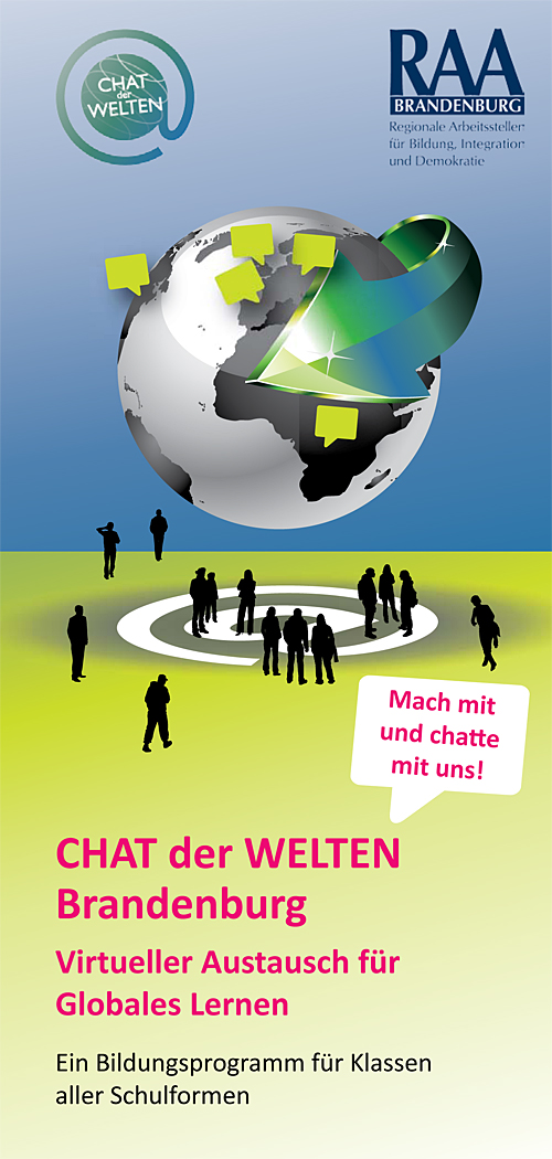 Flyer Chat der Welten Brandenburg