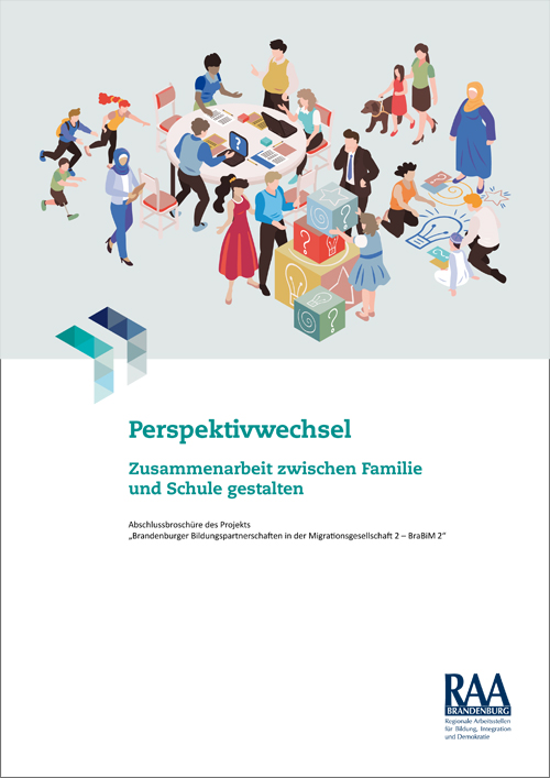 Abschlussbroschüre des Projekts  „Brandenburger Bildungspartnerschaften in der Migrationsgesellschaft 2 – BraBiM 2“